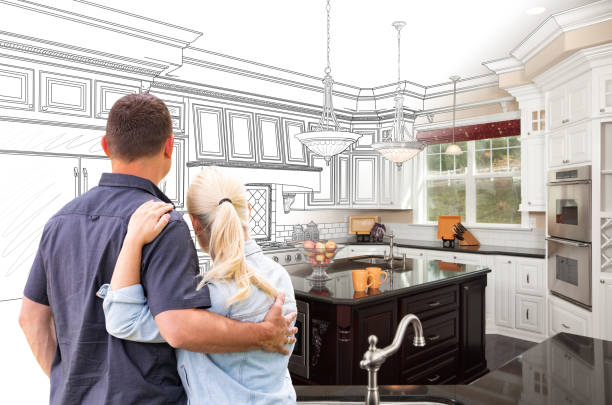 Professional Cabinet Installation technician working in New Hope, PA